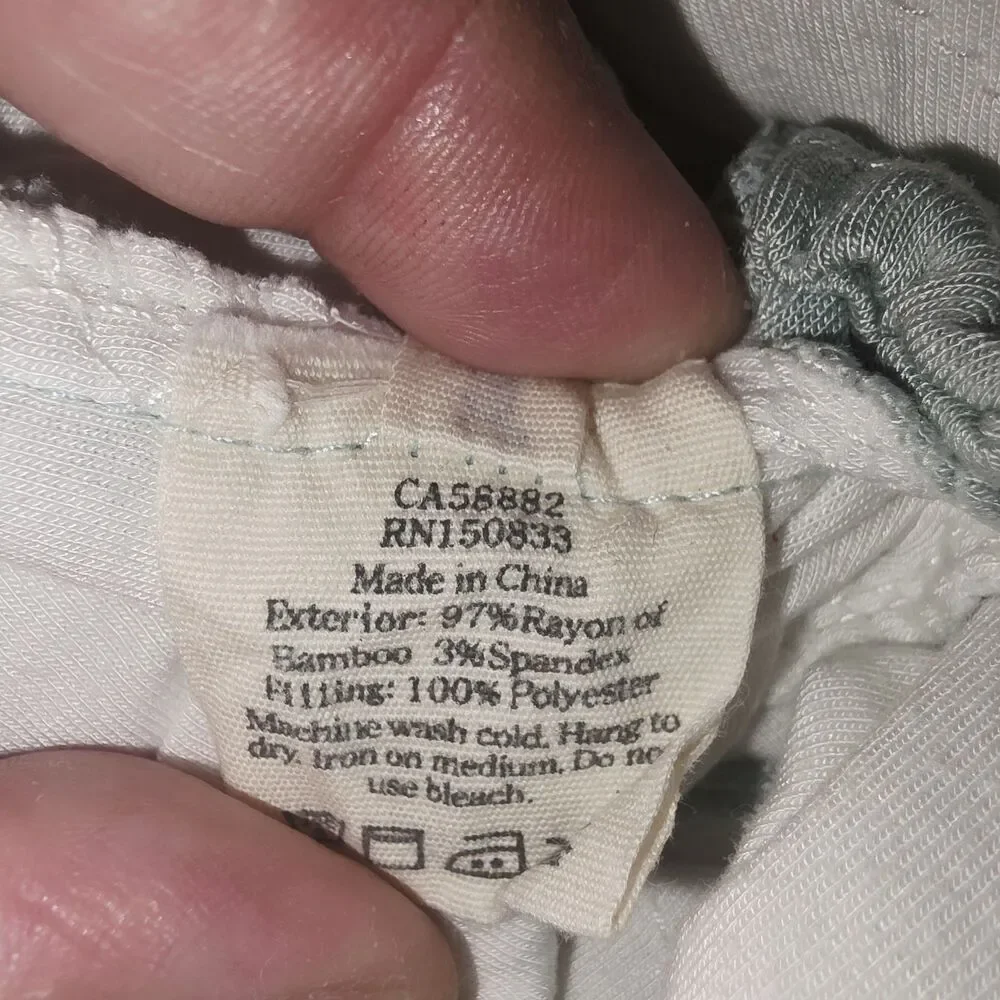 KYTE BABY Sz S 1.0 Tog Solid Sage Green Bamboo Comfort Full Zipper Sleepsack - Picture 6 of 8
